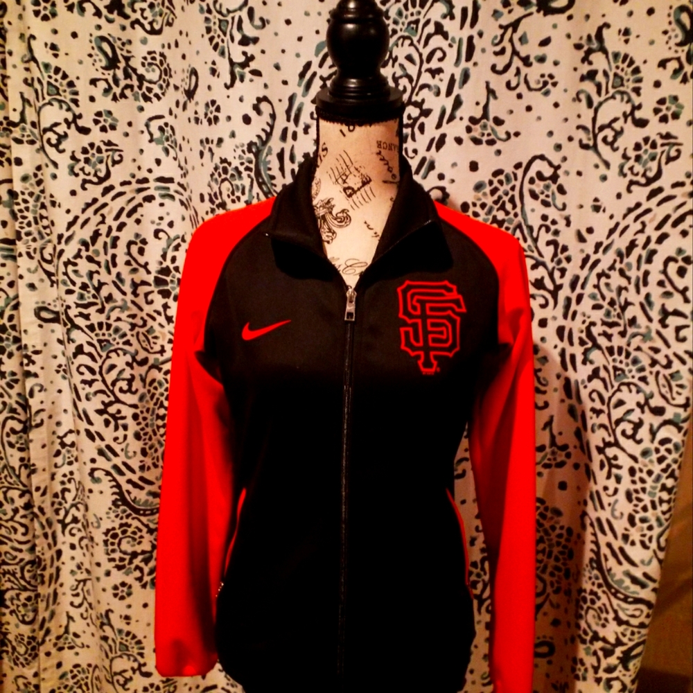NIKE Women's zip up SF GIANTS sweatshirt Size S